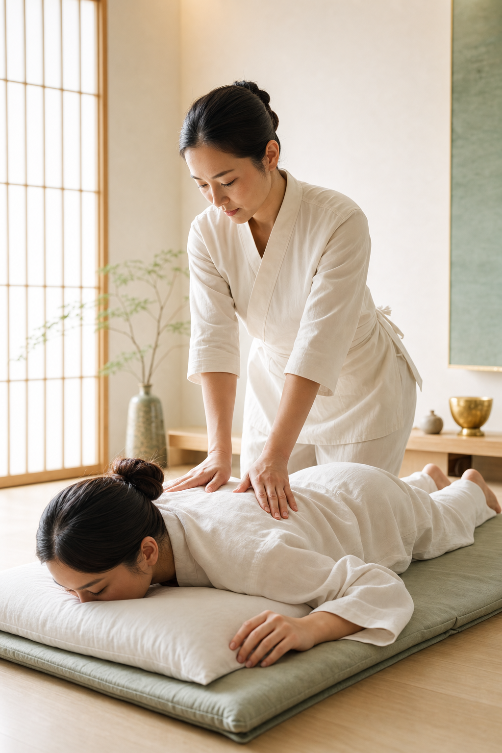 Shiatsu Japanese massage
